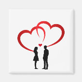 Deux aimants amoureux (Devant)