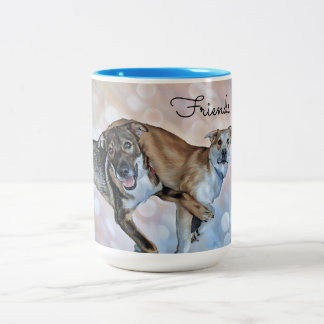 Deux amis chiots Mug
