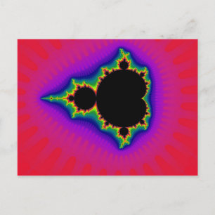 Deux au pouvoir de quarante carte postale