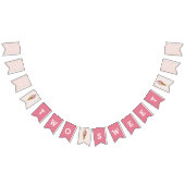 Deux bannière de crème glacée rose doux (Tout)