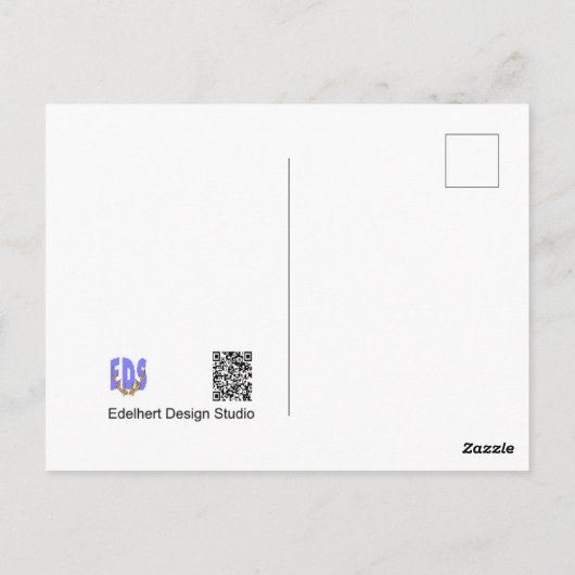 Deux beaux Swans do-it-yourself carte postale (Dos)