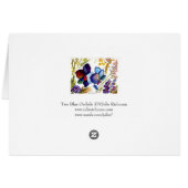 Deux carte de la carte 37 de BlueOrchids (Dos Horizontal)