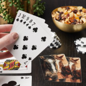 Deux cartes de jeu de chevaux (In Situ)