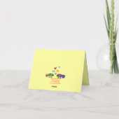 Deux cartes de la Saint-Valentin de caméléon de de (Dos)
