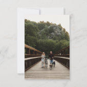 Deux cartes de Noël minimalistes photo (Dos)