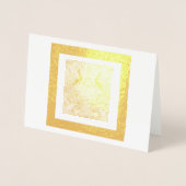 Deux Cartes de Paons Bleus Indiens en Feuille (Devant)