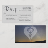 Deux cartes de réponse à la flamme (Devant / Derrière)