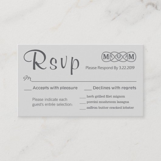 Deux cartes de réponse à la flamme (Devant)