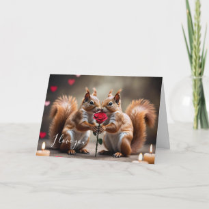 Deux cartes de voeux Valentin