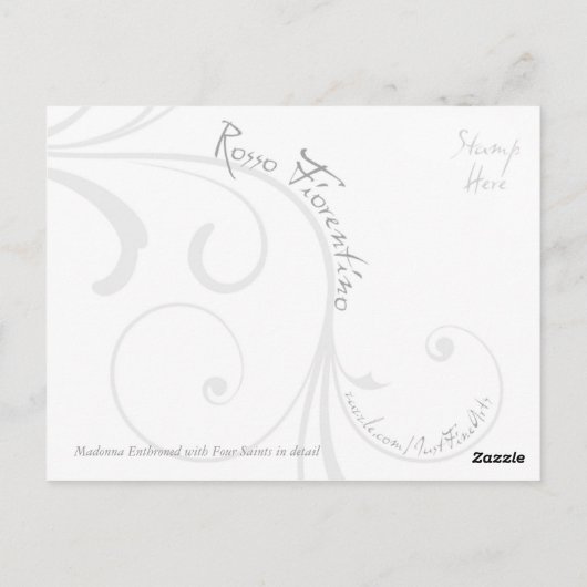 Deux cartes postales Curly Haired Angels (Dos)