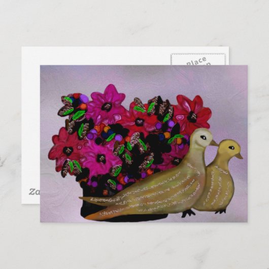 Deux cartes postales Turtle Doses (Devant / Derrière)