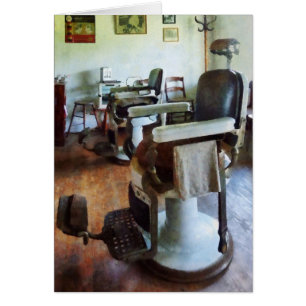 Deux chaises de coiffeur