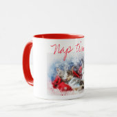 Deux chatons temps de sieste Mug (Devant gauche)