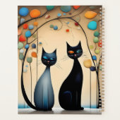 Deux chats charmants (Dos)
