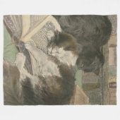 Deux chats dans la couverture d'ouatine de (Devant (Horizontal))