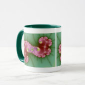 Deux chaussures - Mug fractale (Devant gauche)