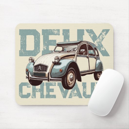 Deux Chevaux Muismat (Met muis)