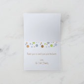 Deux Chouettes Bleues Merci Note (Intérieur)