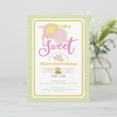 Deux citron doux 2e invitation anniversaire (Debout devant)