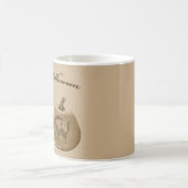 Deux Citrouilles heureux Halloween Mug (Centre)