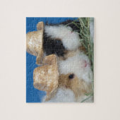 Deux cochons d'Inde mignons puzzle (Vertical)