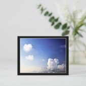 Deux Coeurs Dans La Même Carte Postale Sky (Debout devant)