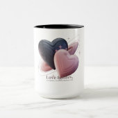 Deux Coeurs ensemble Mug (Centre)