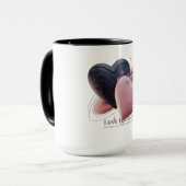 Deux Coeurs ensemble Mug (Devant gauche)