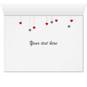 Deux cœurs et amour (Intérieur Horizontal (Bas))