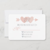 Deux coeurs RSVP (Devant)