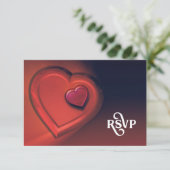 Deux coeurs RSVP (Version 1) (Debout devant)