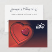 Deux coeurs RSVP (Version 3) (Devant / Derrière)