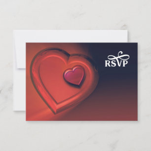 Deux coeurs RSVP (Version 3)