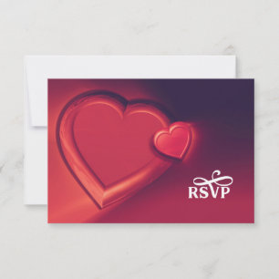 Deux coeurs RSVP (Version 4)