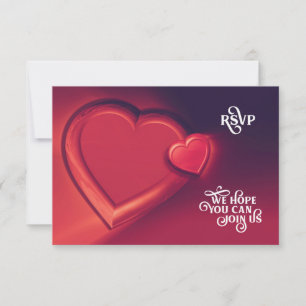 Deux coeurs RSVP (Version 6)