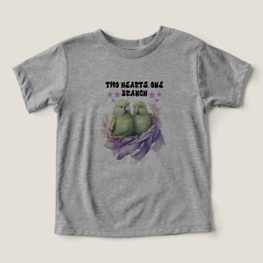 Deux+Coeurs+Une+Branche+Toddler+Tee (Design Recto)