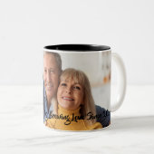 Deux Coeurs une Mug Valentine's Photo Café Mug (Devant droit)