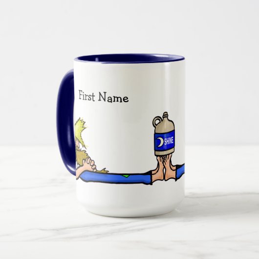 Deux collines Moonshine Mug (Devant gauche)