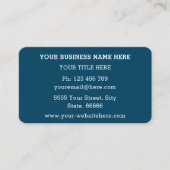 Deux couleurs Cartes de visite avec logo - Choisir (Devant)