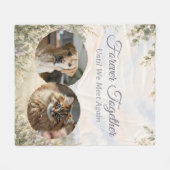 Deux couvertures mémoriales d'animaux de compagnie (Devant (Horizontal))