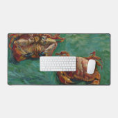 Deux crabes de Vincent van Gogh Poster (Clavier et souris)
