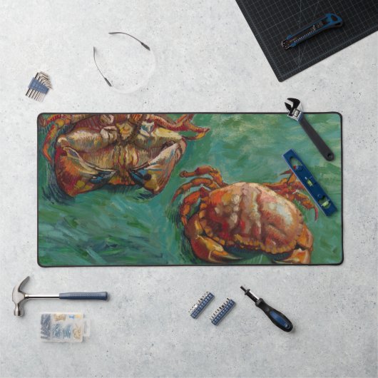 Deux crabes par Vincent van Gogh Affiche (Poste de travail)