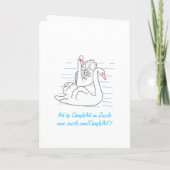 Deux cygnes noirs dessinent des cartes d'invitatio (Dos)