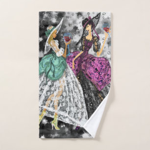 Deux Dames en Dentelle Serviettes de bain