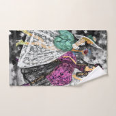 Deux Dames en Dentelle Serviettes de bain (Serviette à main)