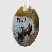 Deux dans un Modèle photo de canoë (devant)