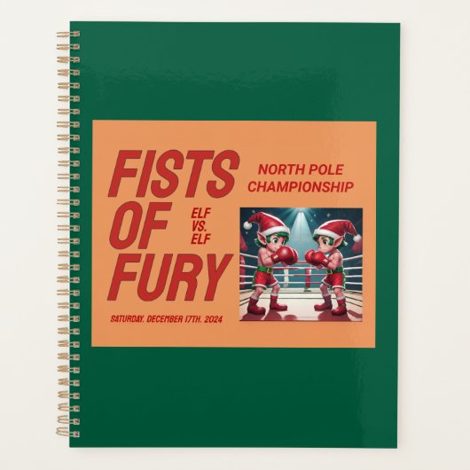 Deux Des Elfes De Père Noël En Boxe (Devant)