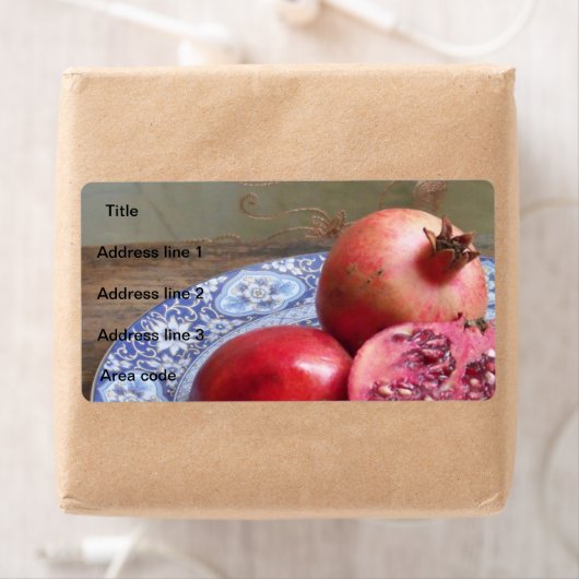 Deux deviennent un Étiquette de adresse Mariage pe (En situation)