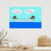 Deux dindes - mon affiche de la Turquie (Cuisine)