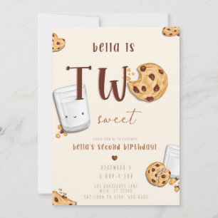 Deux Douces Cookies au Chocolat et Invitation au L